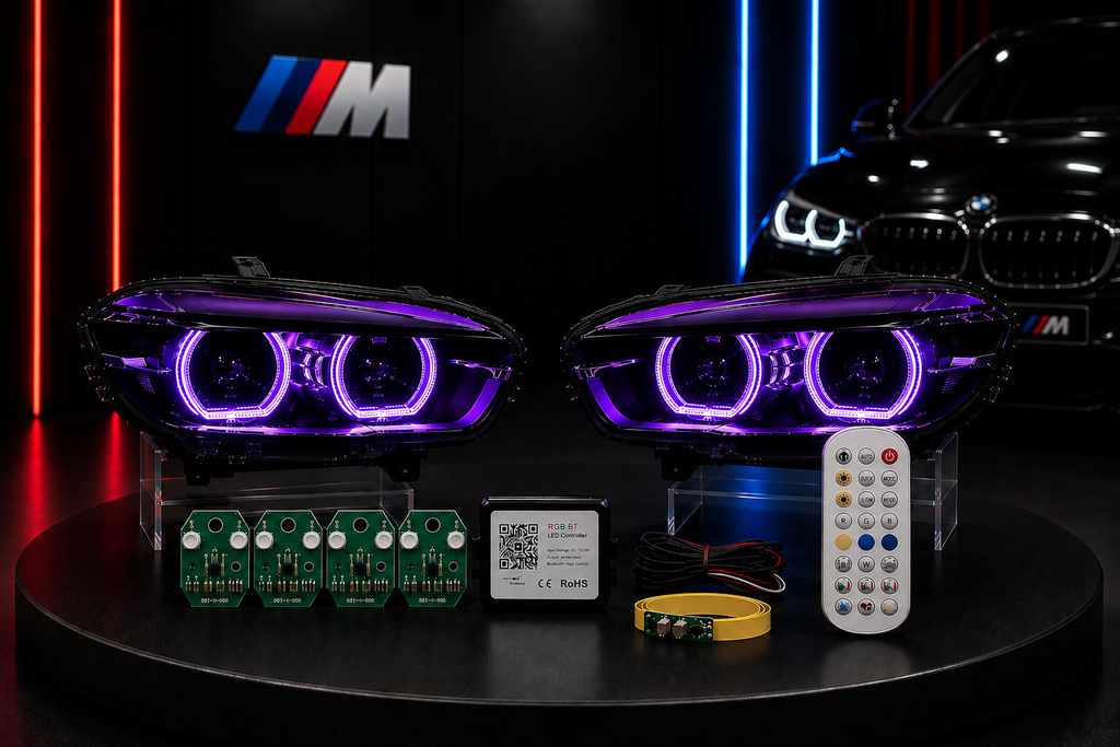 BMW F20/F21 1 Series RGB DRL LED Modules Multi Colour 2015-2019 LCI FULL KIT!
