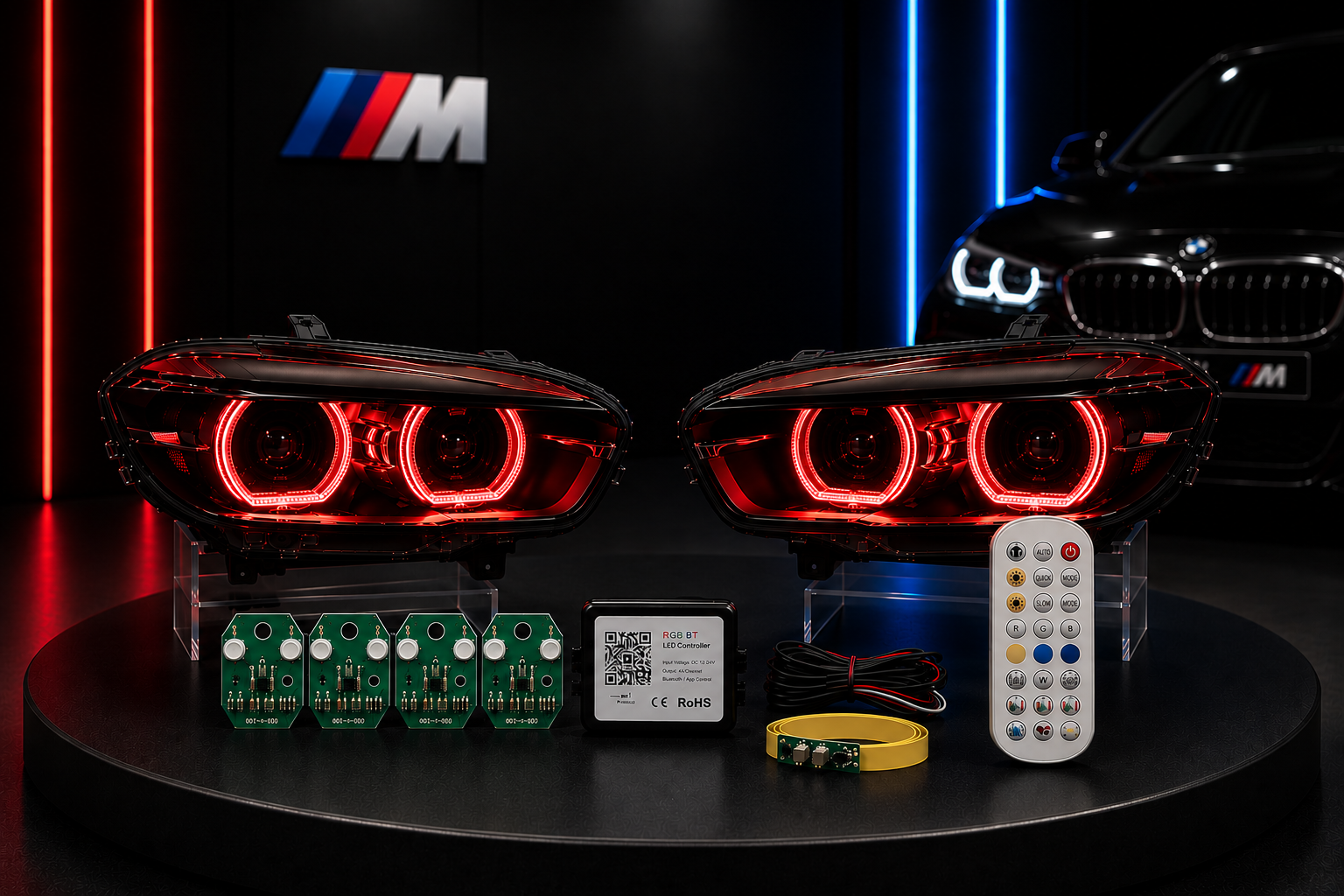 BMW F20/F21 1 Series RGB DRL LED Modules Multi Colour 2015-2019 LCI FULL KIT!