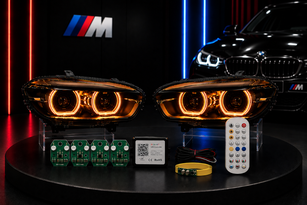 BMW F20/F21 1 Series RGB DRL LED Modules Multi Colour 2015-2019 LCI FULL KIT!