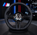 BMW F Series Flat Bottom Steering Wheel M Sport Stitching (NO AIRBAG)