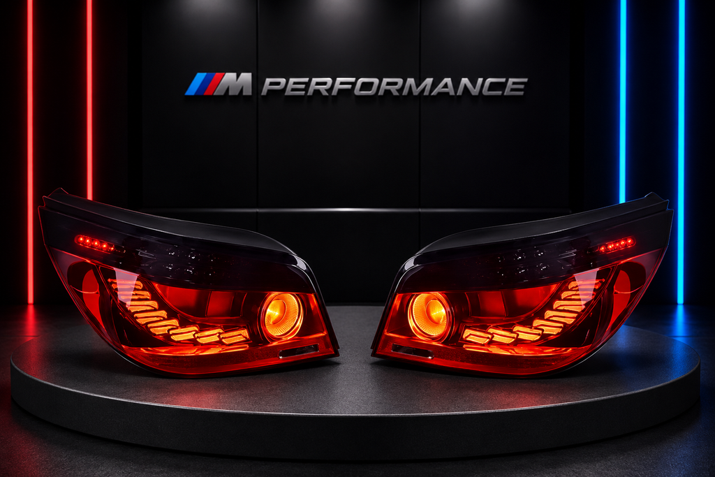 BMW E60 / M5 GTS Style LED Tail Lights (2 Styles Available)