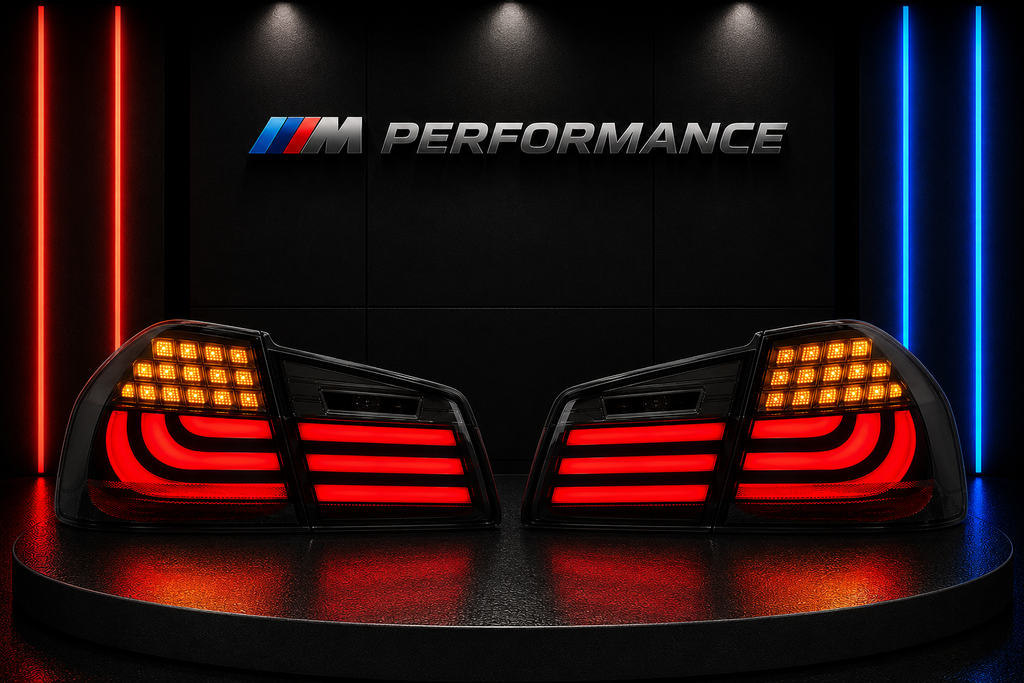BMW E90 3 Series GTS Style Smoked LED Rear Tail Lights